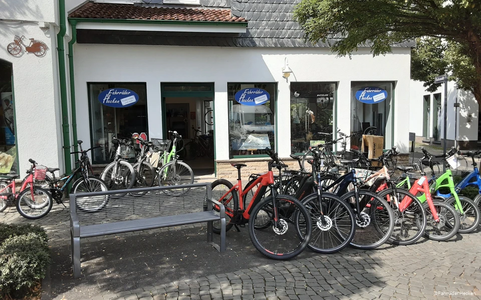 Hattingen, Fahrräder Hecken