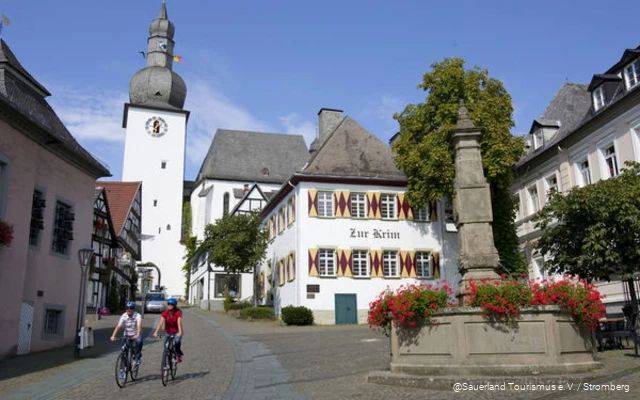 Alter Markt am Glockenturm Arnsberg
