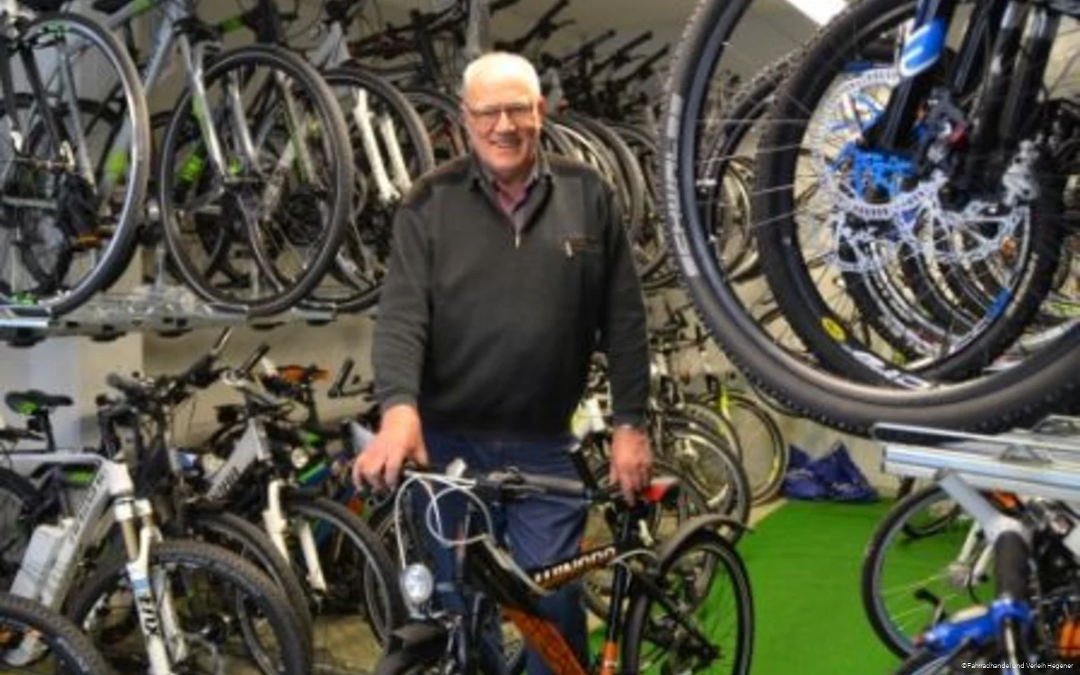 Meschede, Fahrradhandel und Verleih Hegener