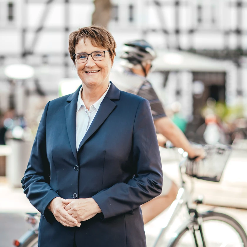 Fr&ouml;ndenbergs B&uuml;rgermeisterin Sabina M&uuml;ller