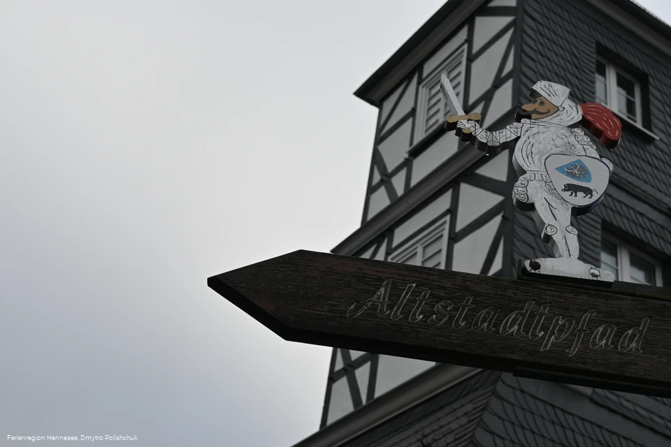 Eversberg - Altstadtpfad - Wegweiser