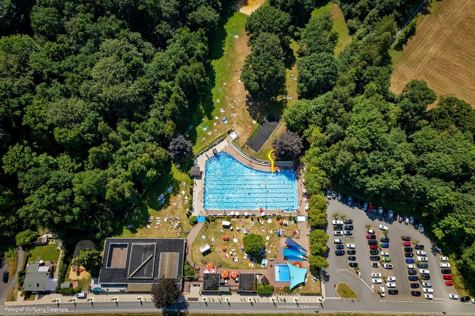 Freibad Neheim Luftbild