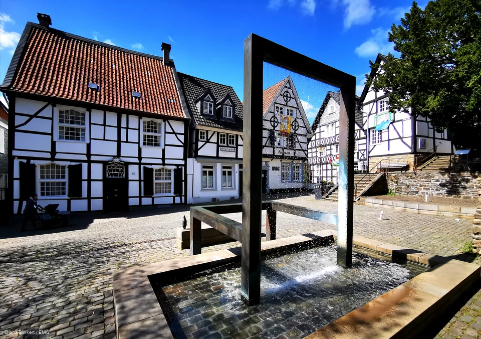 Weberbrunnen Kettwiger Altstadt