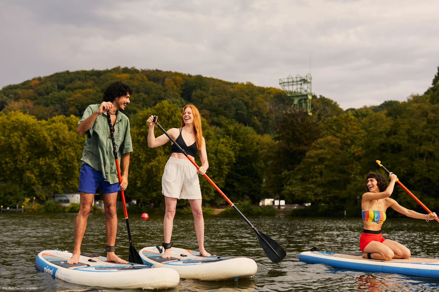 Baldeneysee, stand up paddling, Essen