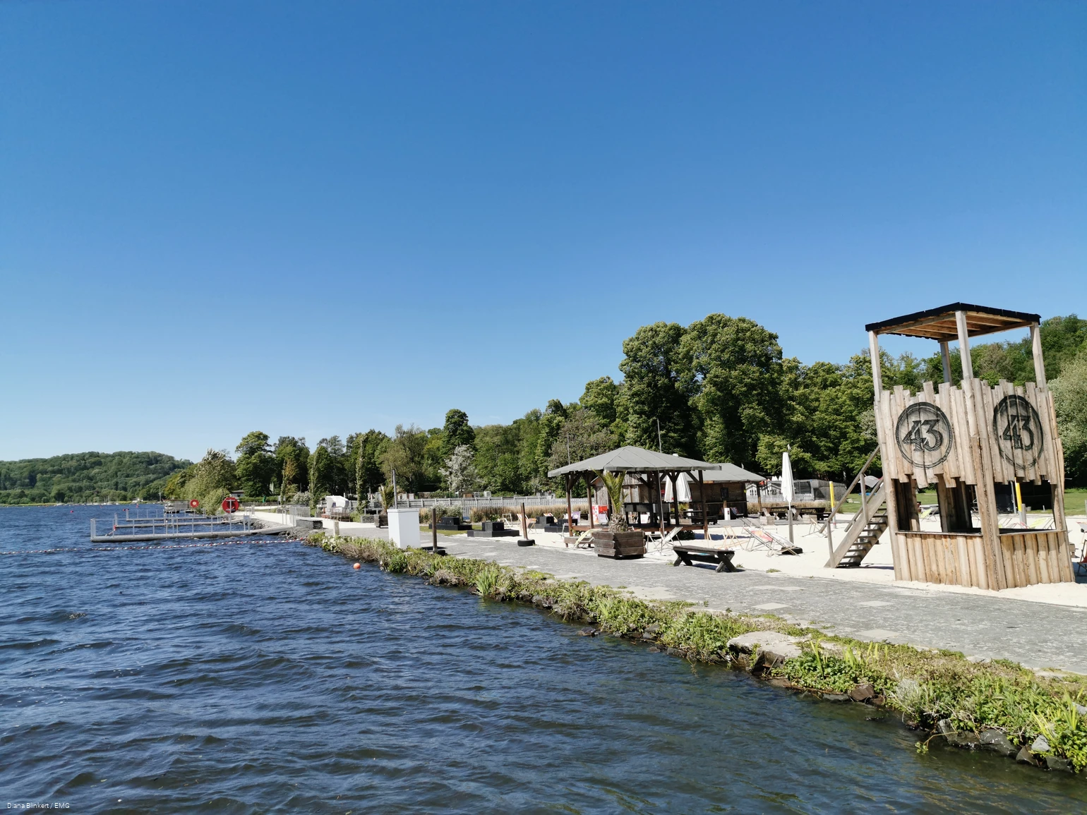 Seaside Beach Baldeney Badestelle